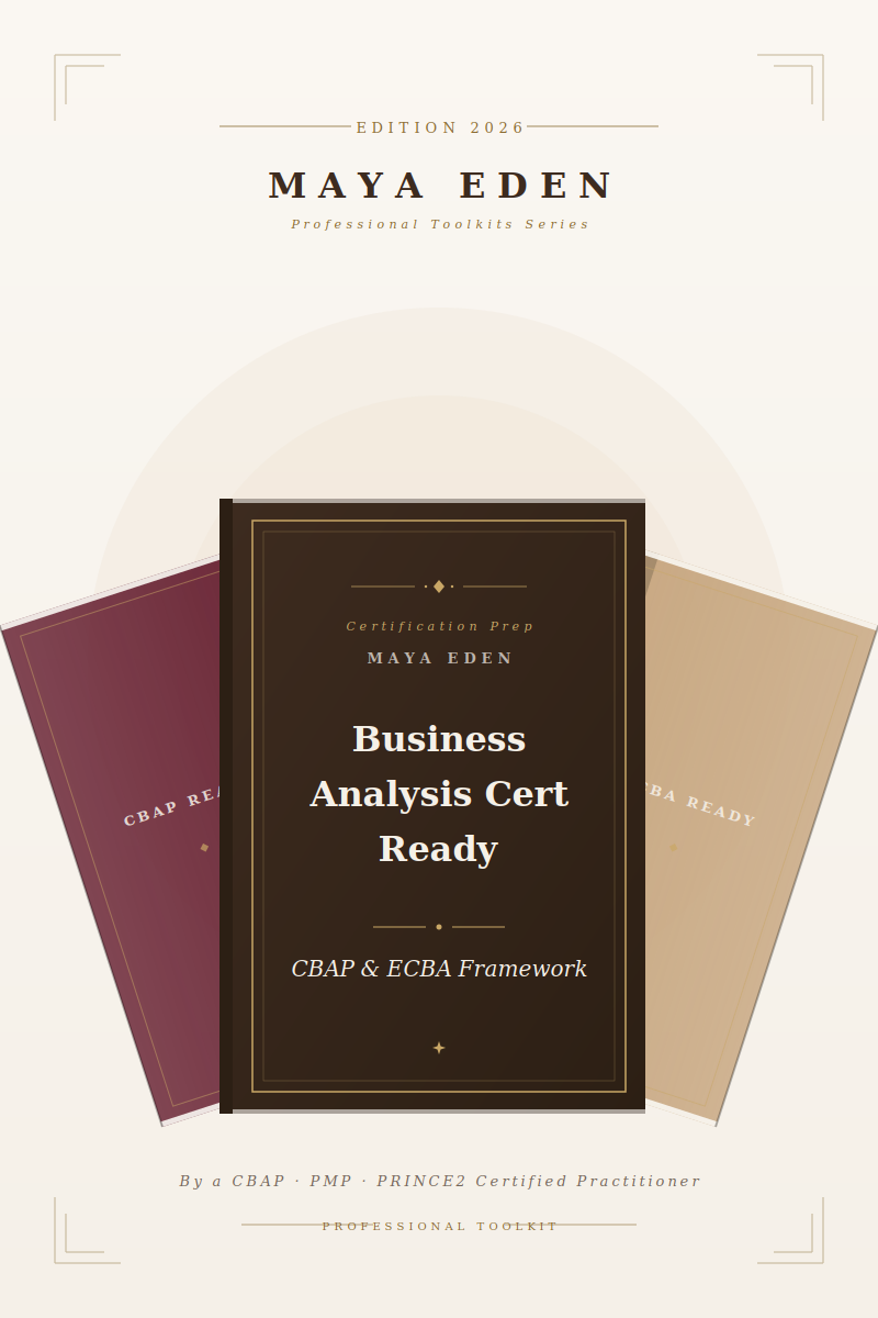Business Analysis Certification Ready mockup
